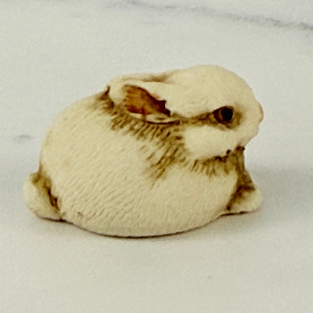 VTG 1980s Artefice Ottanta Made in Italy Miniature Resin‎ Bunny D. Esposito